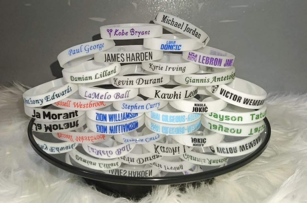 Bracelets sportifs en silicone