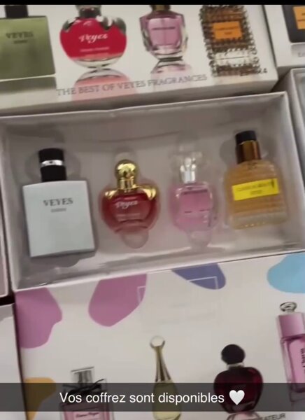 Coffrez parfums hommes femmes