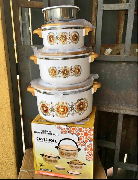 Ensemble de casseroles inox