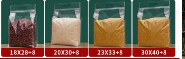 Sac transparent grande taille