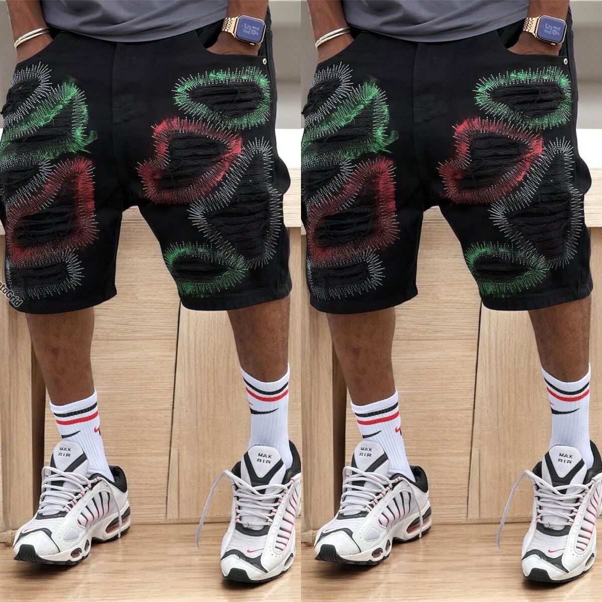 Shorts en jean homme tendance