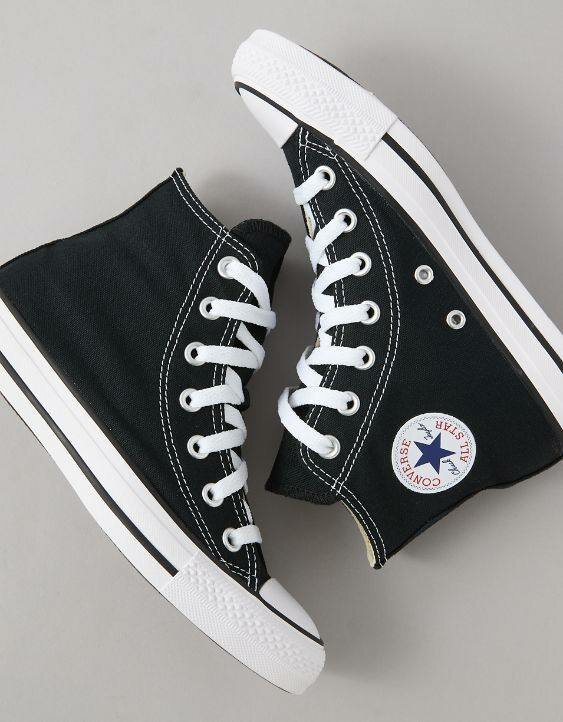 Converse noires unisexe
