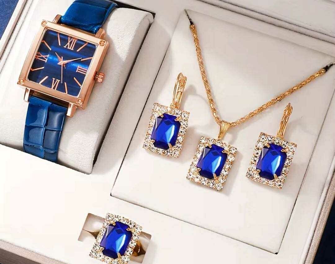 Coffret Luxueux Montre et Bijoux