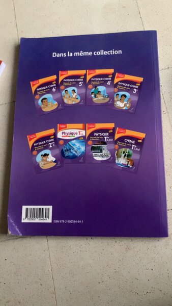 Livre de chimie