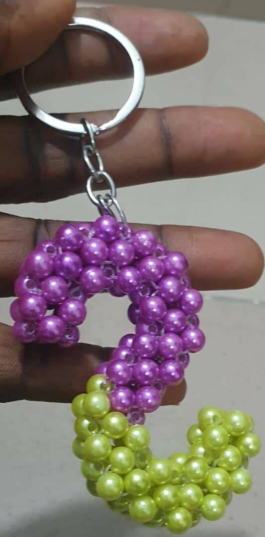 Porte-clé en lettre S