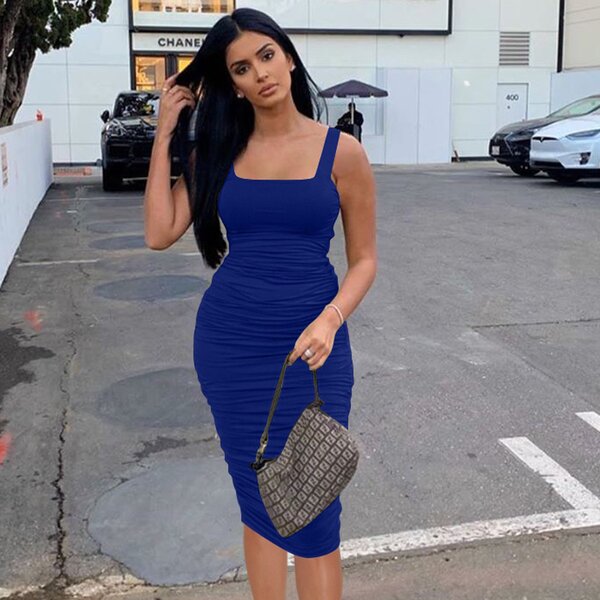 Women Sexy Stretch Dress