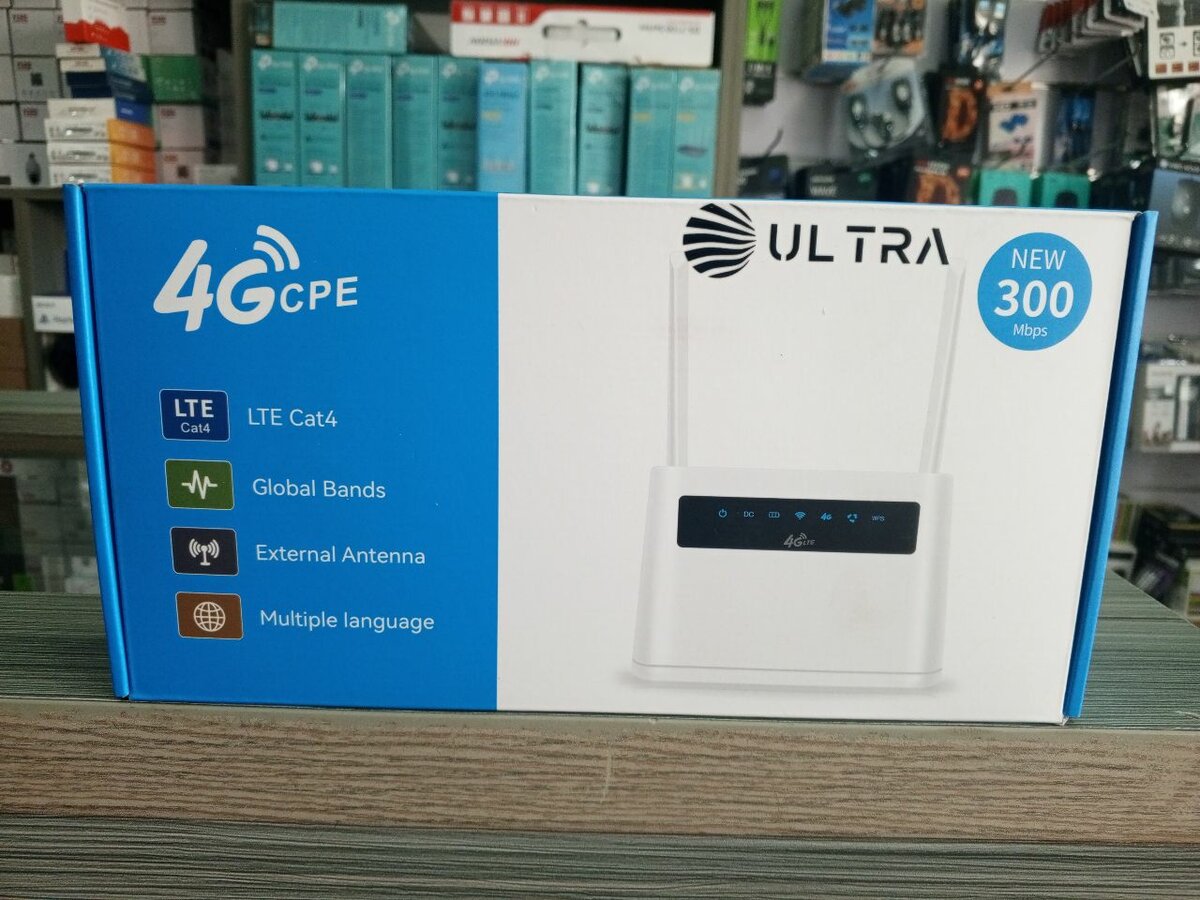 Ultra 300mbps 4G  universal sim router