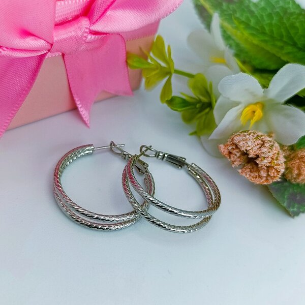 Boucles d'oreilles créoles