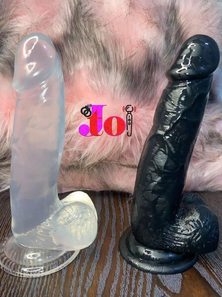 Soft silicon dildo