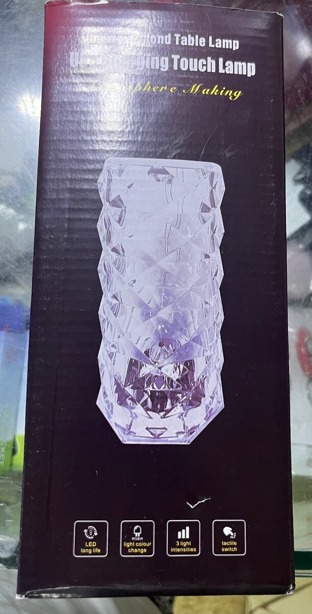 Lampe led tactile rechargeable