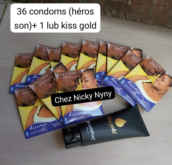 36 condom et 1 Lub