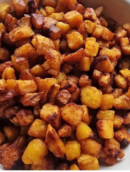 Délicieuses  bananes rôties