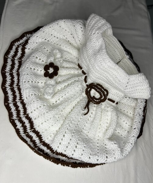 Robe en crochet enfant