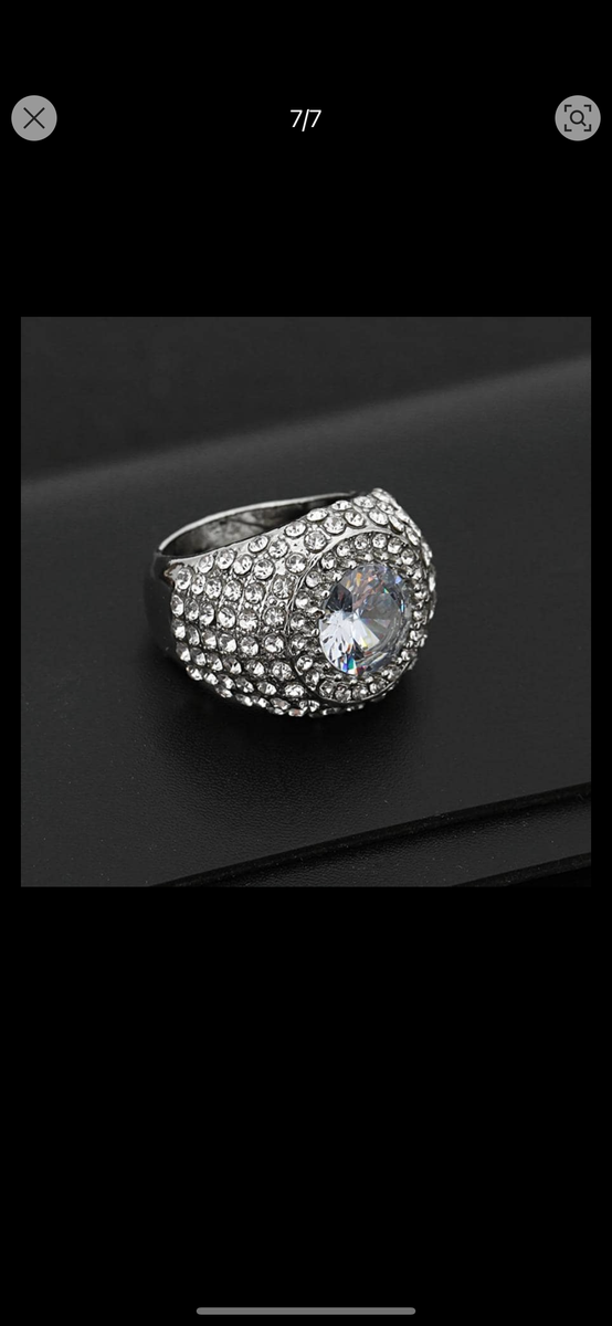 Bague homme luxe diamant
