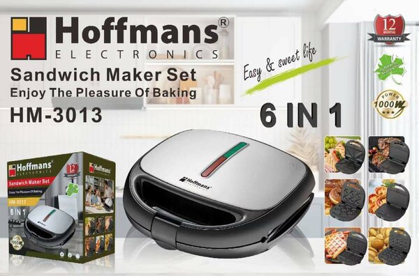 Hoffmans (6in1) sandwich maker