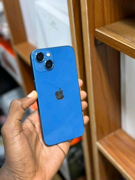 iPhone Apple bleu