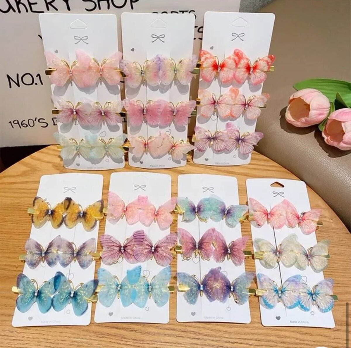 Заколки Бабочки