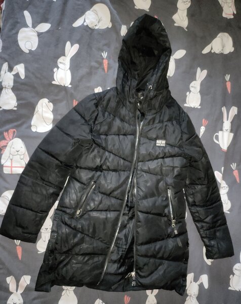 Чёрная детская куртка