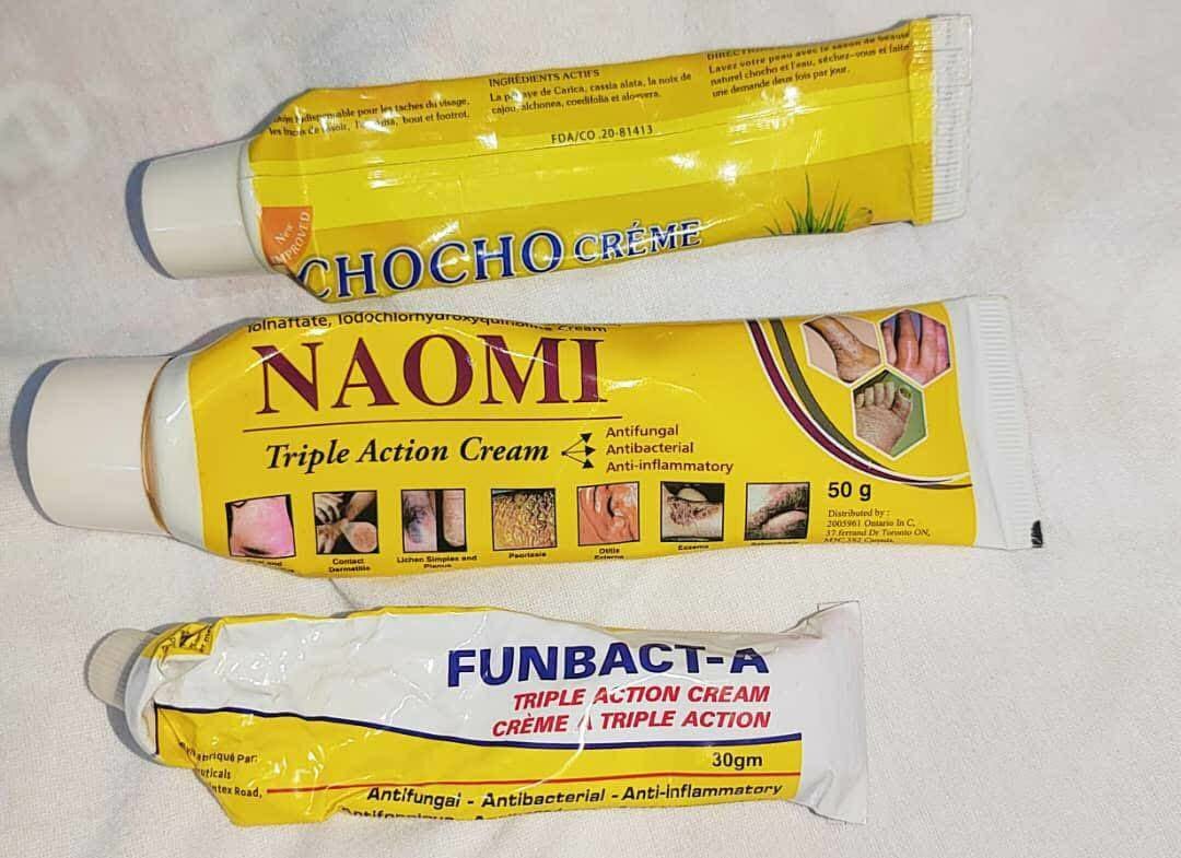 Triple action creams