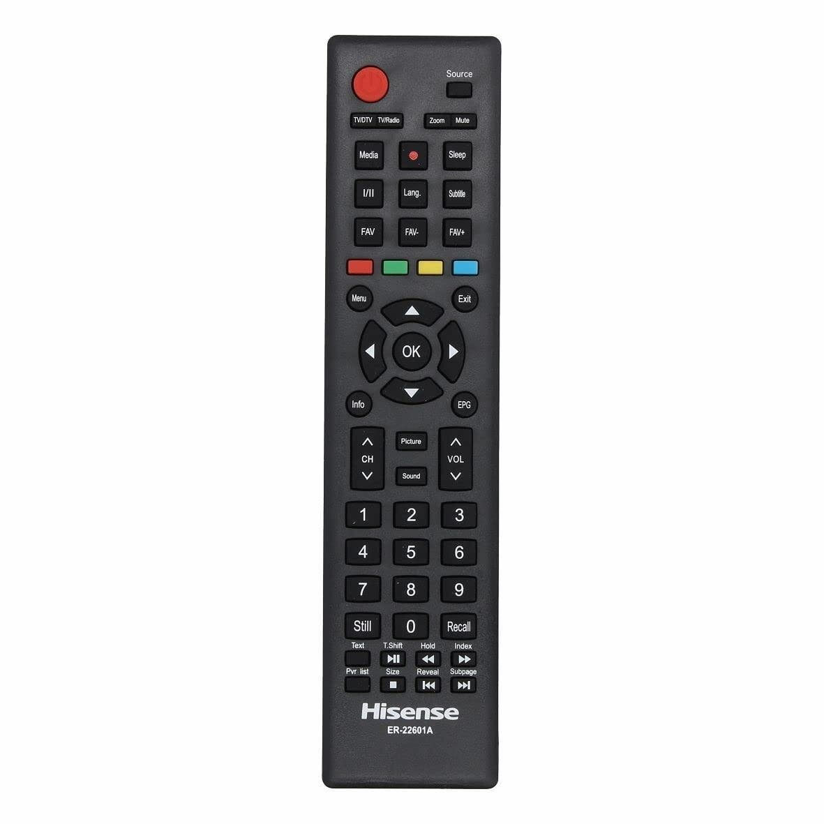 Hisense LCD Tv Remote