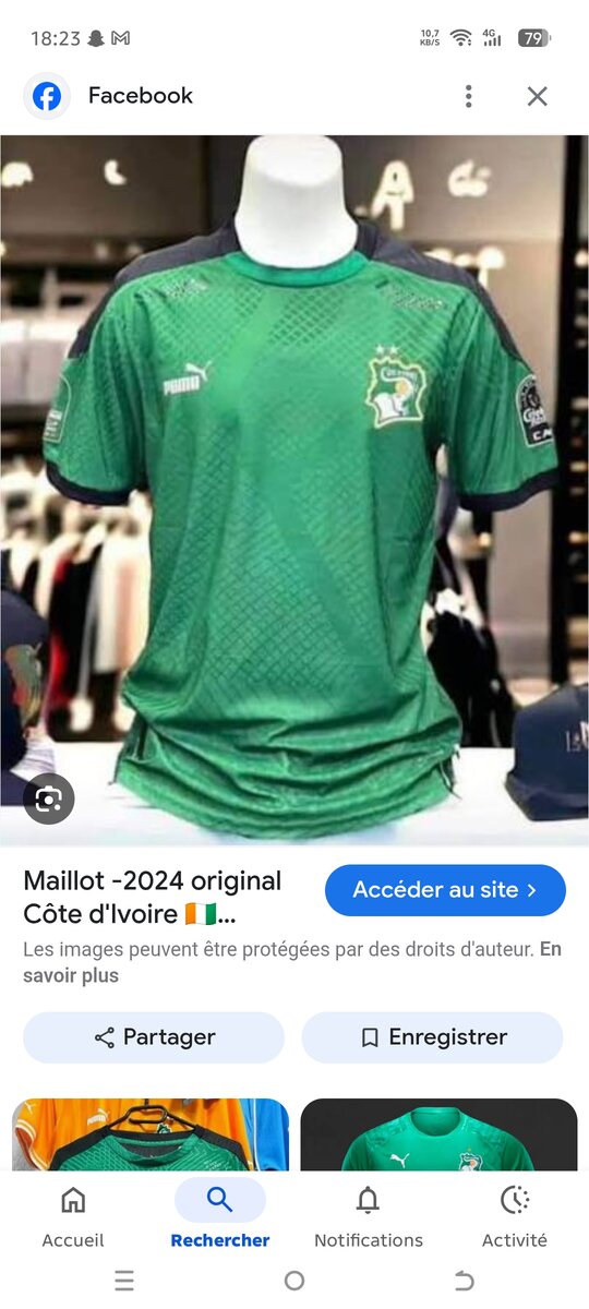 Maillot Côte d'Ivoire