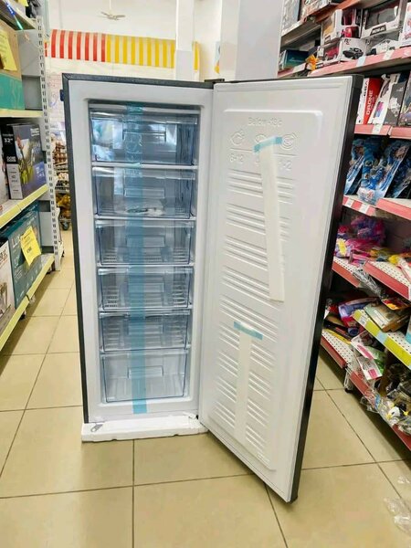 Congélateur vertical moderne