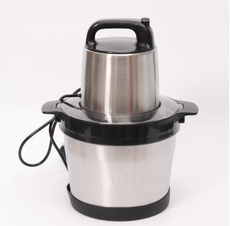 Hachoir inox 6L multifonction
