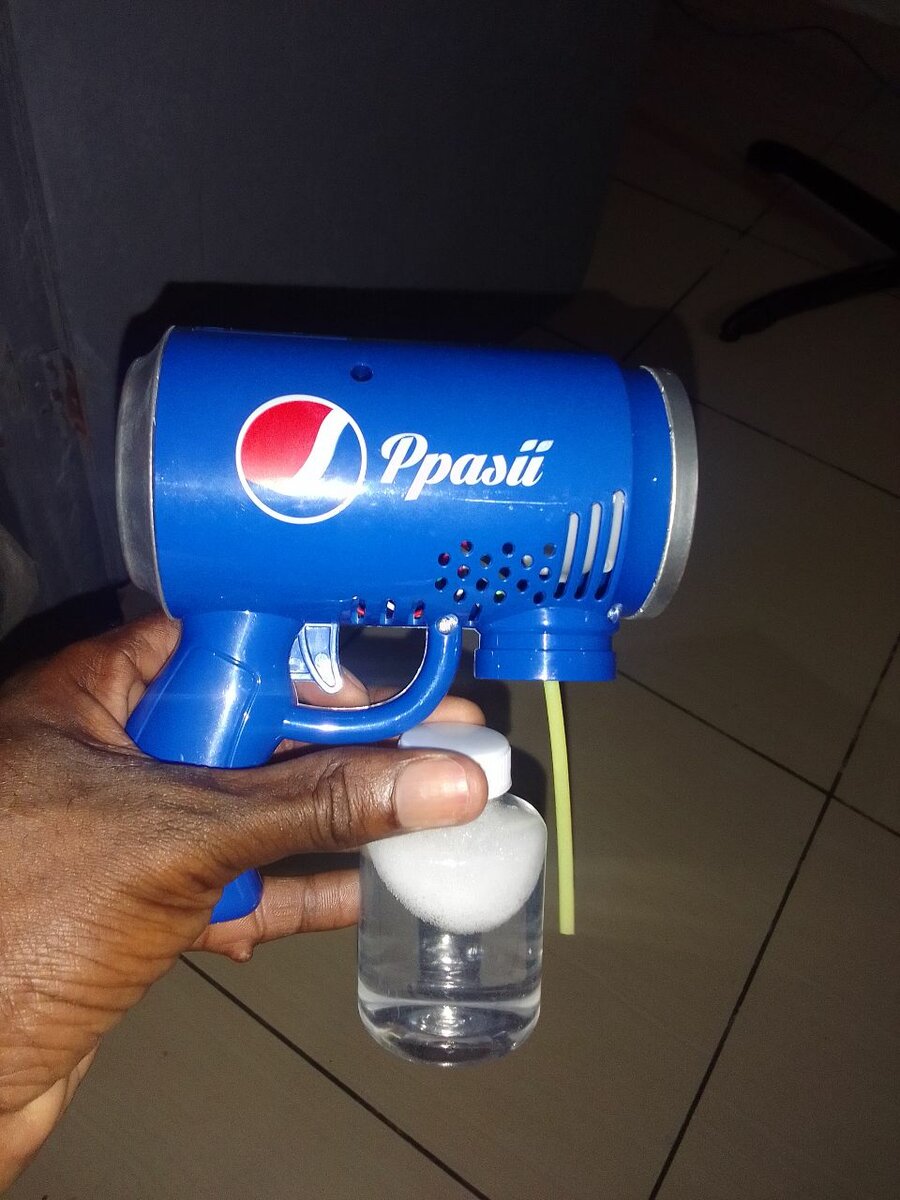 Pistolet à Bulles Électrique