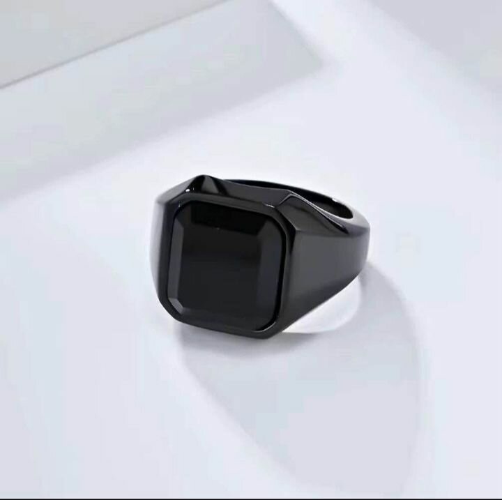 Bague homme en acier inoxydable