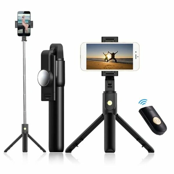 K10 S Wireless Selfie Stick Tripod - Multi-Function