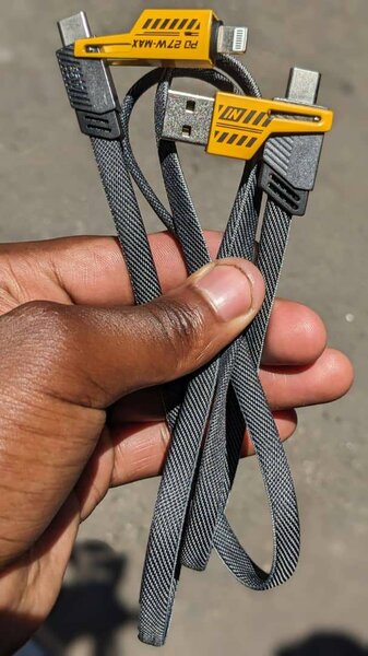 4 in 1 quality 100w phone charging cables