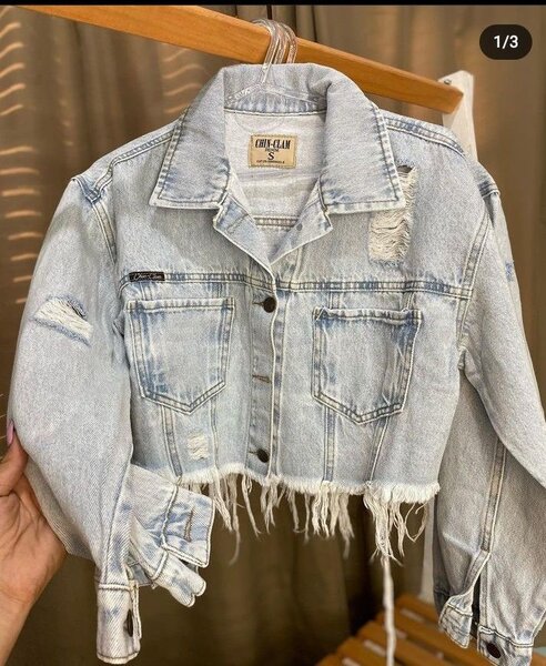 Veste en jean décontractée
