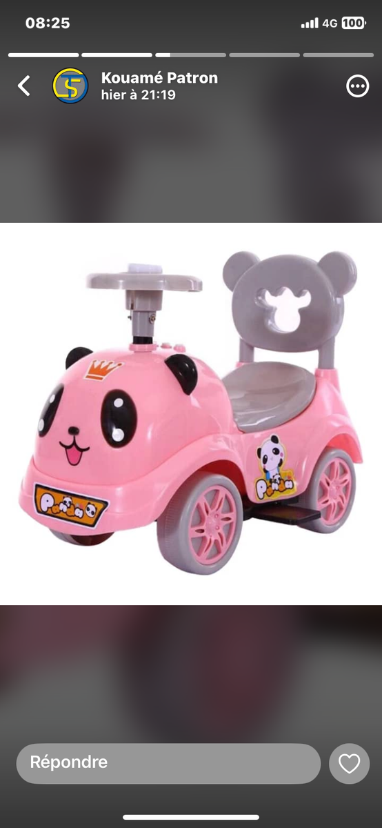 Voiture à Bascule Enfant