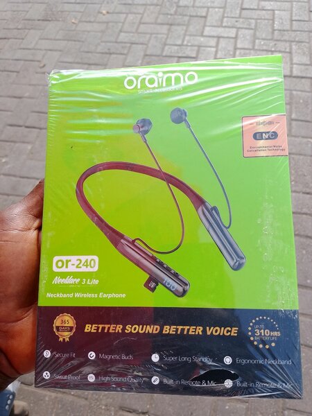 Oraimo neck Bluetooth headphone