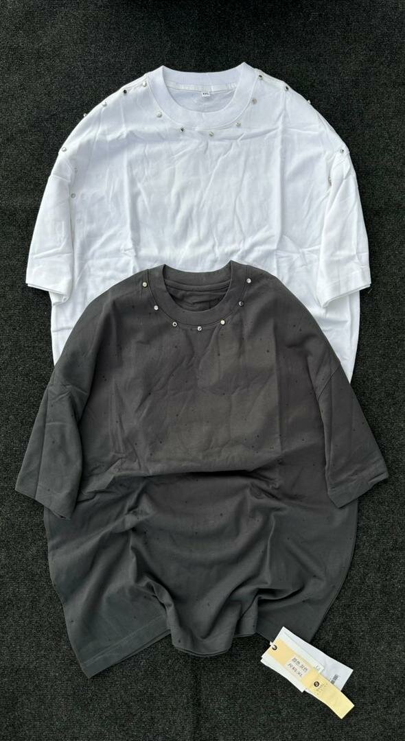 T-shirt en coton imprimé décontracté