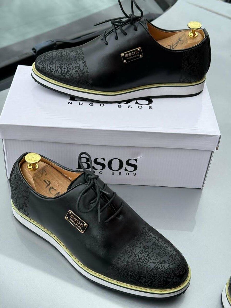 Chaussures habillées en cuir pour hommes