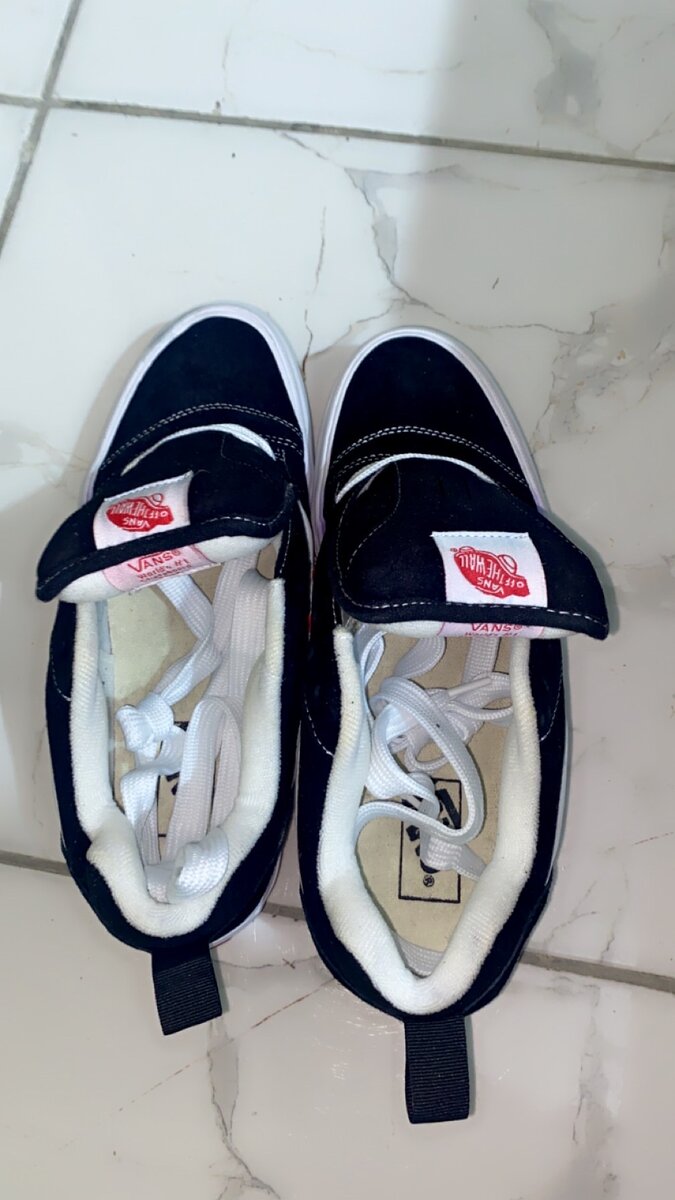 Baskets noires en toile