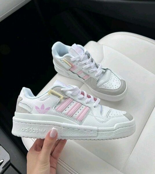 Sneakers Blanc et Rose