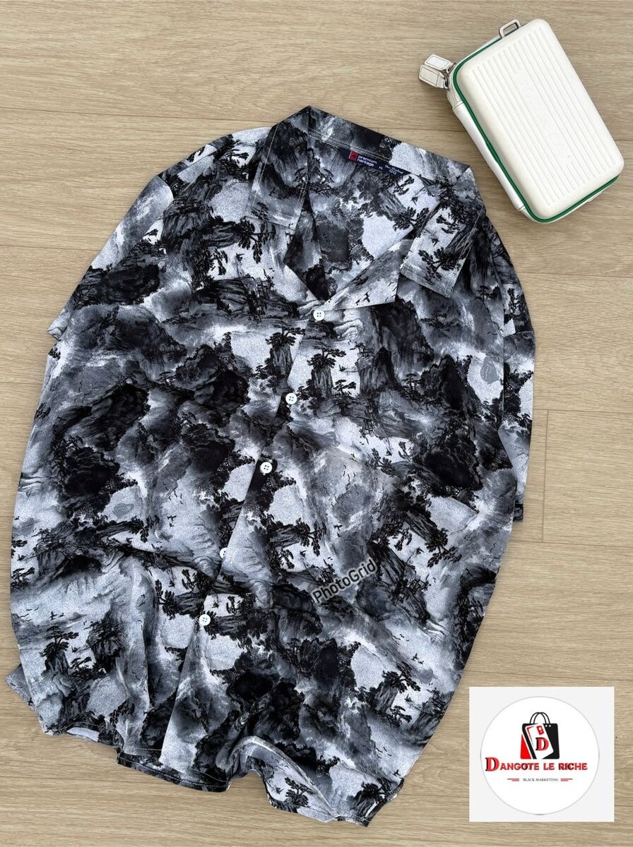 Chemise Homme Imprimée Élégante