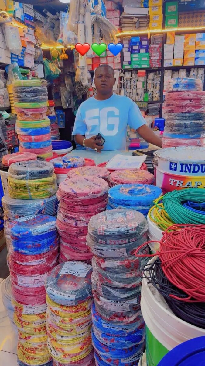 Bobine de câble LED lumineuse