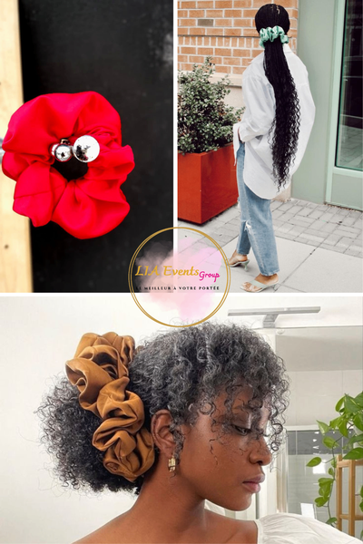 Chouchou pour cheveux en satin