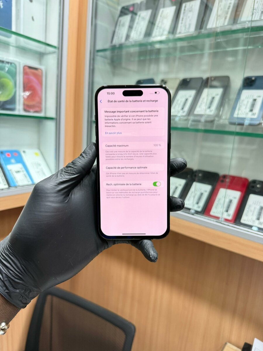 14 Pro Max 256Go écrans changé