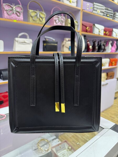 Black Trendy Hand Bag