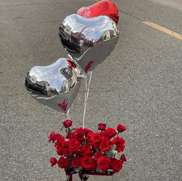 Ballon en coeur (18inch)