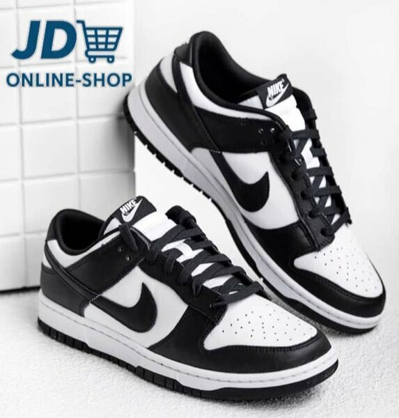 Nike Dunk Low noir/blanc