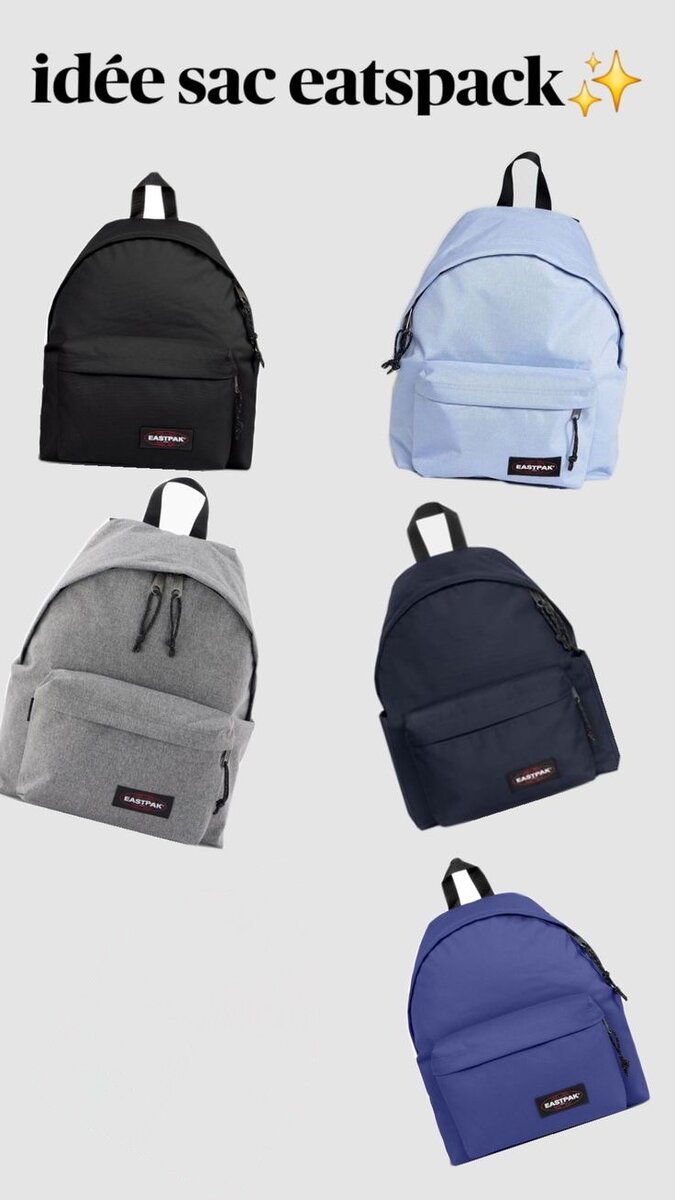 Sac à dos Eastpak tendance