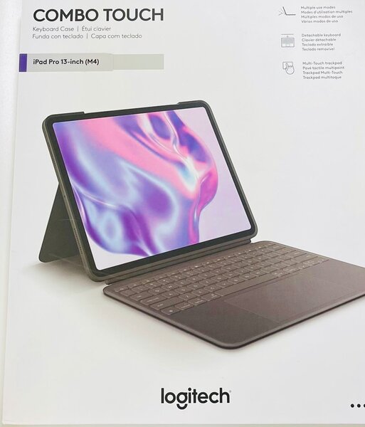Logitech combo touch keyboard case for iPad Pro 13 (M4)