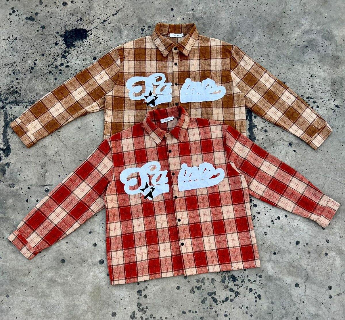 Chemise à carreaux stylée