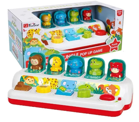 Fivestar Learning Fun Wonderful Jungle Pop Up Toy Game / 1yr+