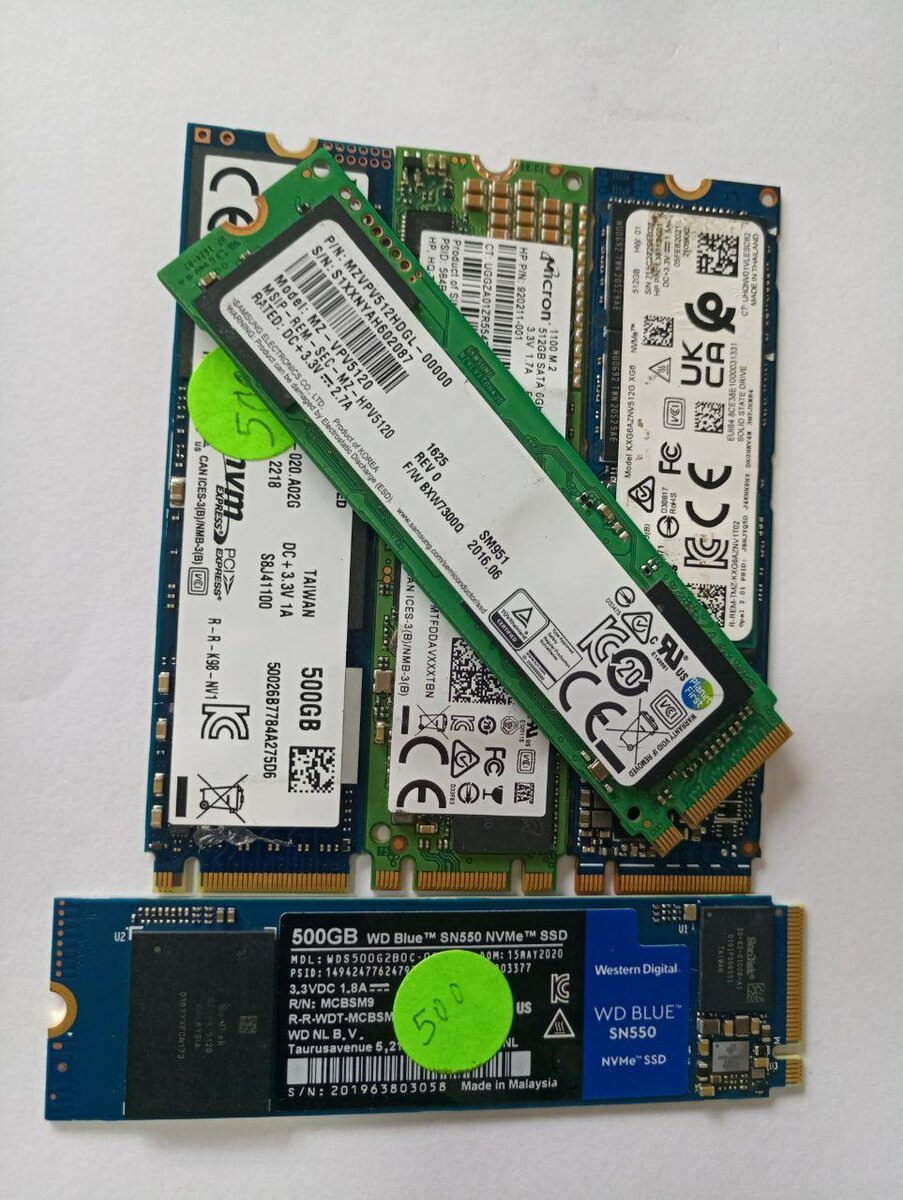 Disque SSD NVMe 500Go